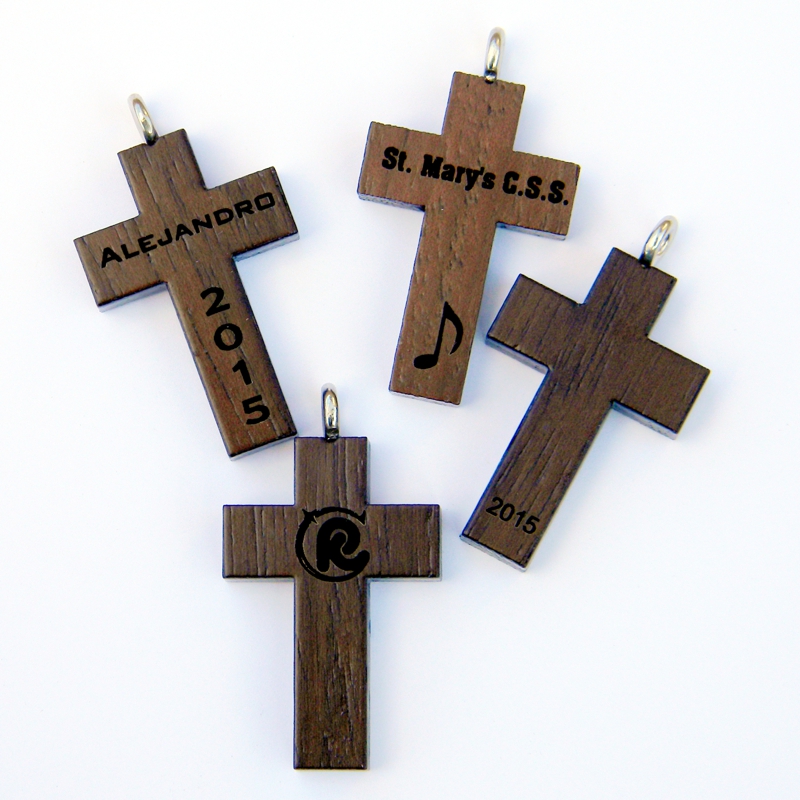 27H - Croix en bois, Coeur