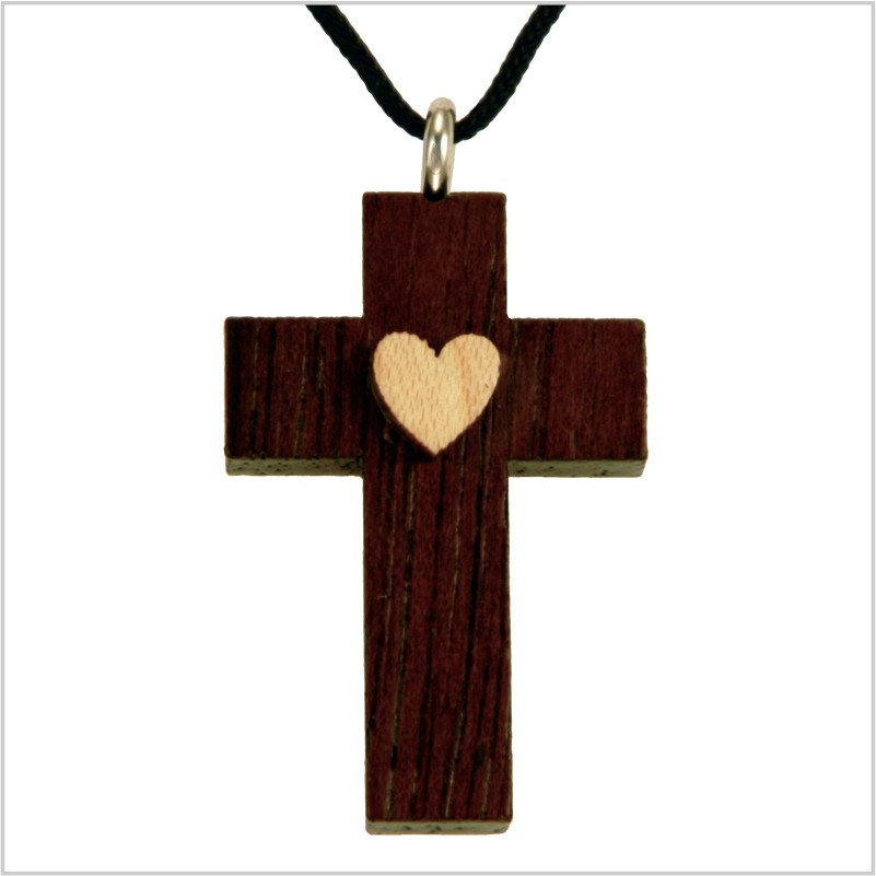 27H - Croix en bois, Coeur