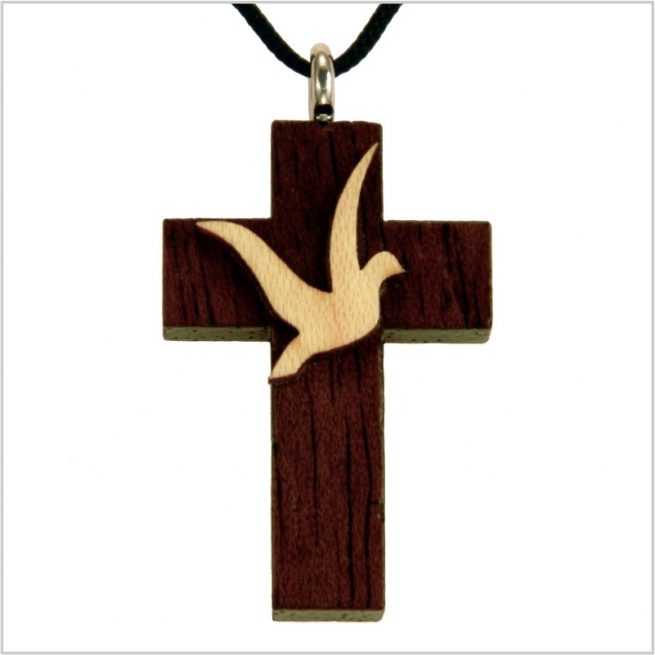 28D - Croix en bois, Colombe