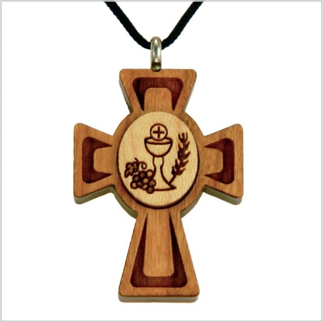 52A - Croix de bois, eucharistie
