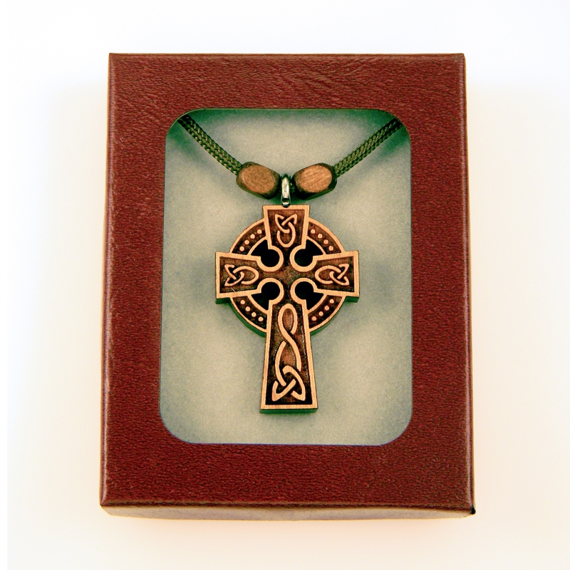 88A - Croix celtique en bois