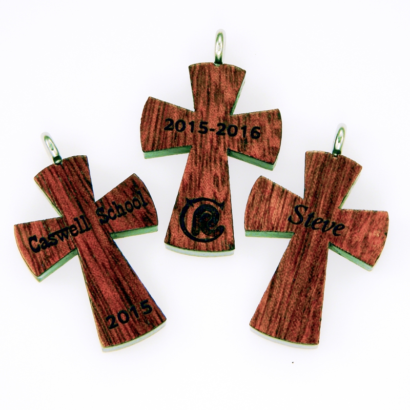 30B - Croix en bois, calice