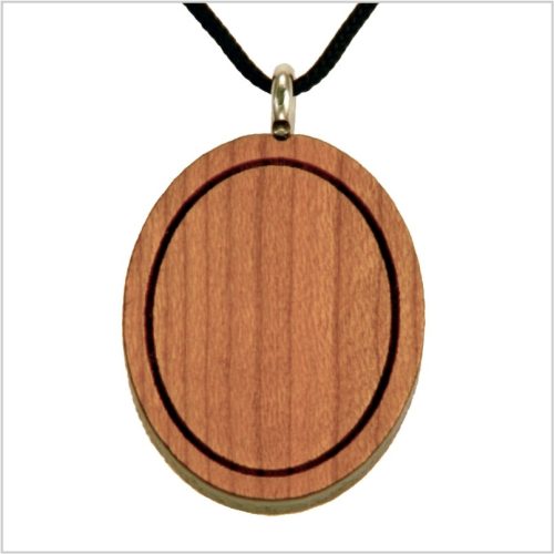 2R - Pendentif en bois