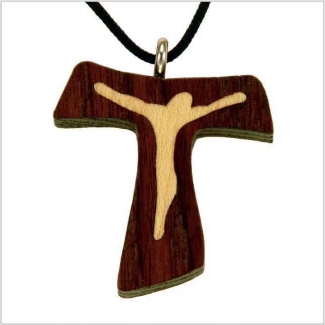 37C - Croix en bois, Tau