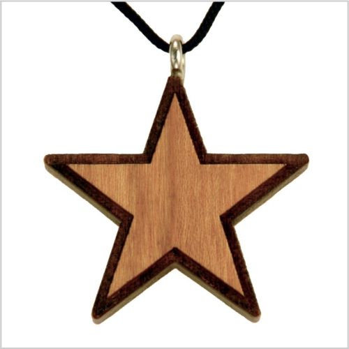 4R - Étoile en bois