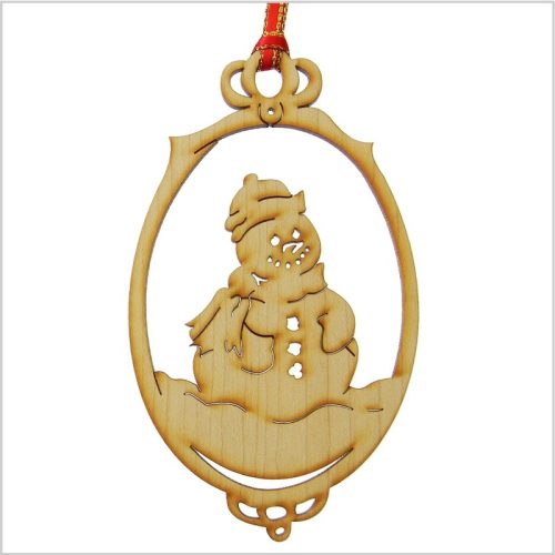 557 - Ornement, bonhomme de neige