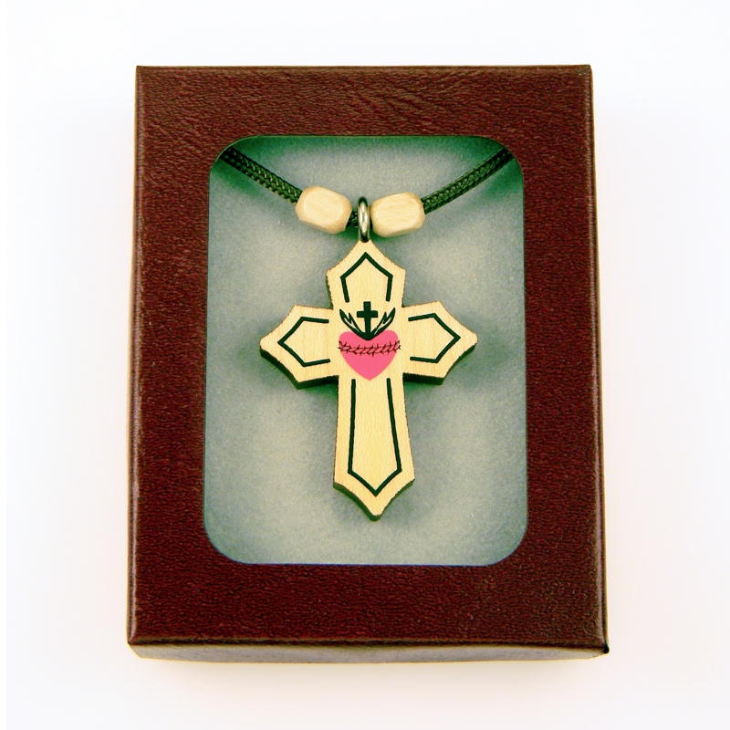 55A - Croix en bois, Sacré-Coeur