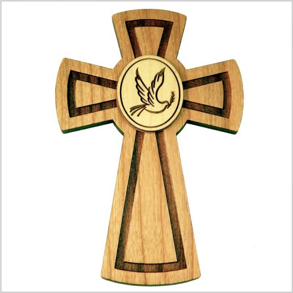 83C - Crucifix avec colombe de paix