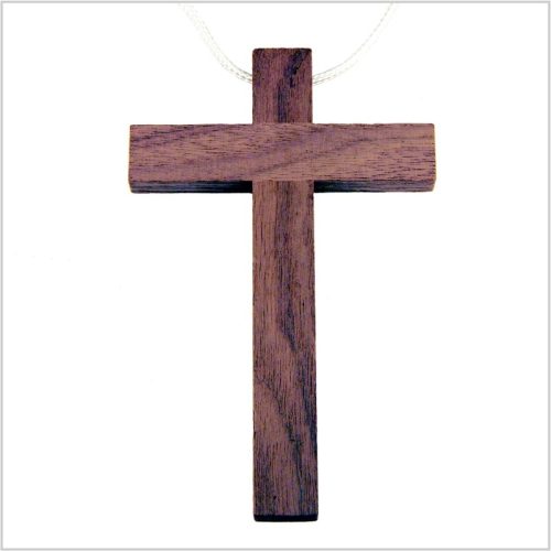 34B - Croix d'aube en bois