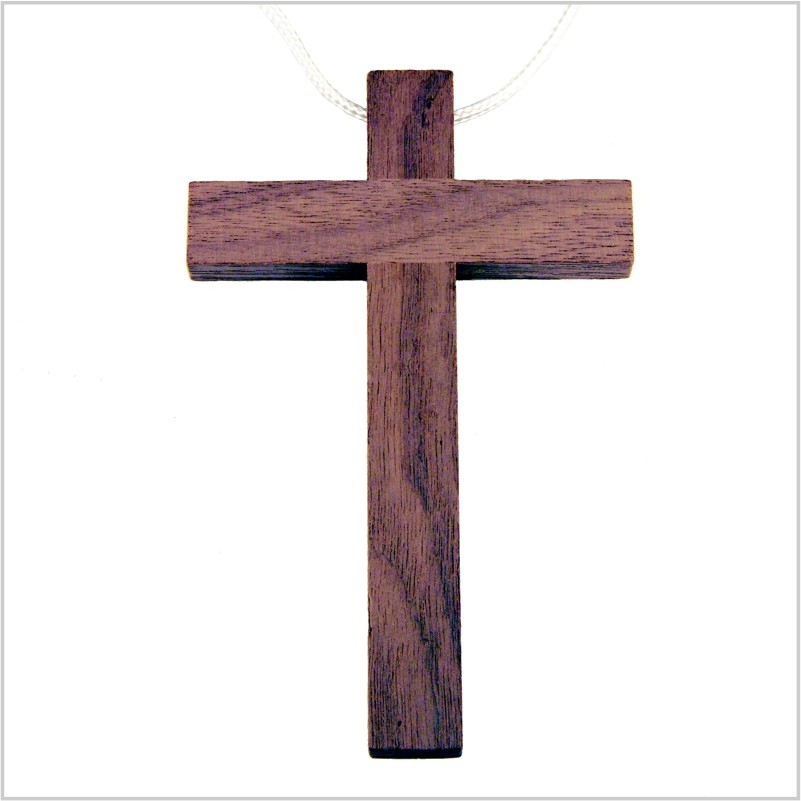 34B - Croix d'aube en bois