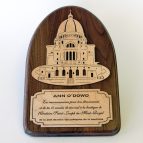 #17 Plaque de remerciement :