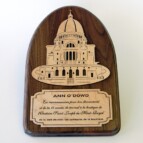 #17 Plaque de remerciement :